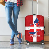 Personalized Italy Piedmont Luggage Cover Inspiration Flags Style