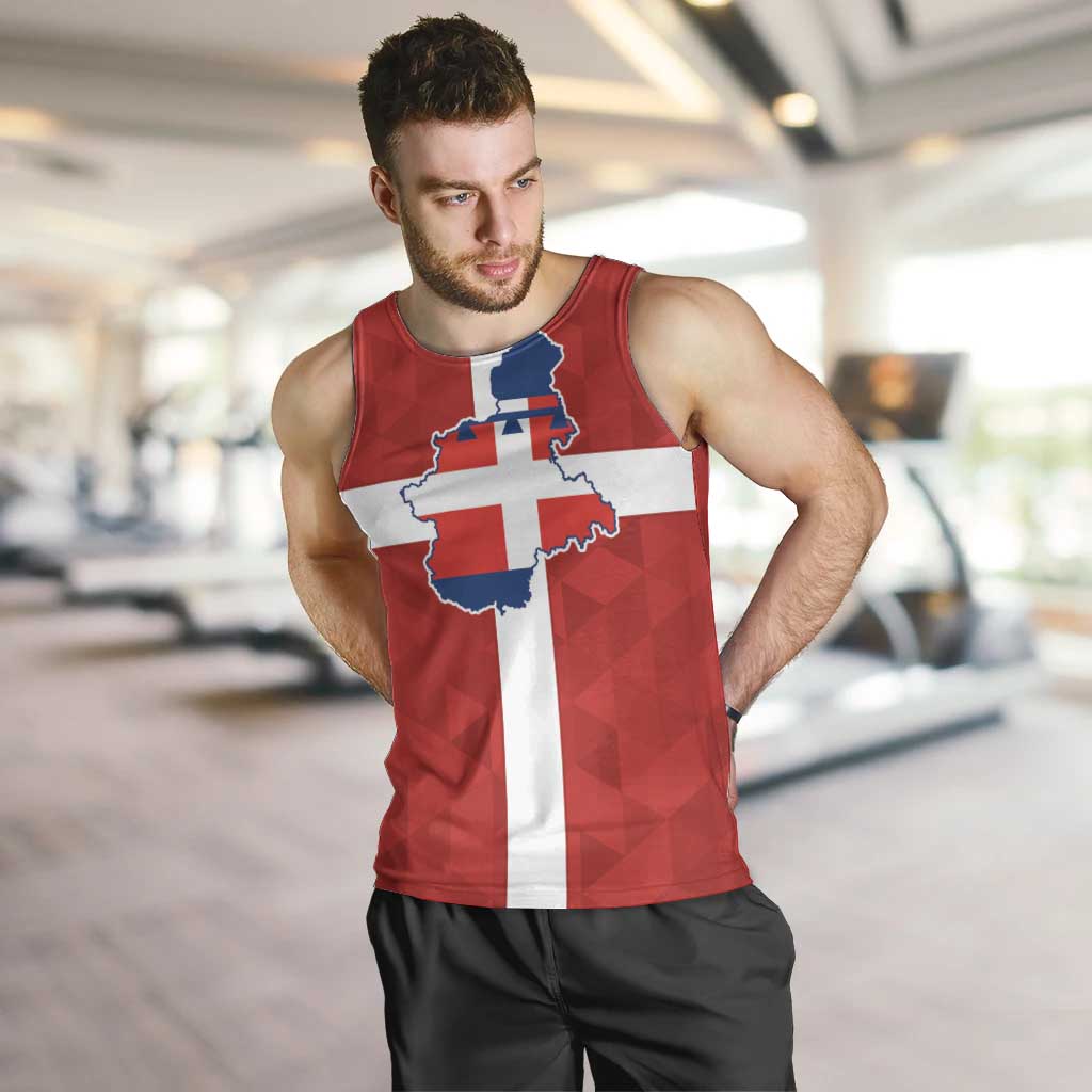 Personalized Italy Piedmont Men Tank Top Inspiration Flags Style