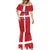 Personalized Italy Piedmont Mermaid Dress Inspiration Flags Style
