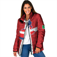 Personalized Italy Piedmont Padded Jacket Inspiration Flags Style - Wonder Print Shop