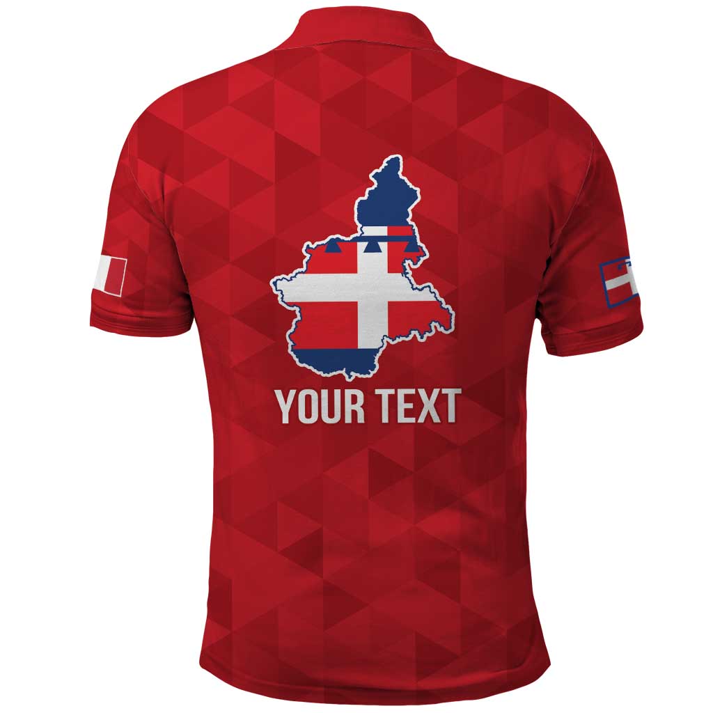 Personalized Italy Piedmont Polo Shirt Inspiration Flags Style