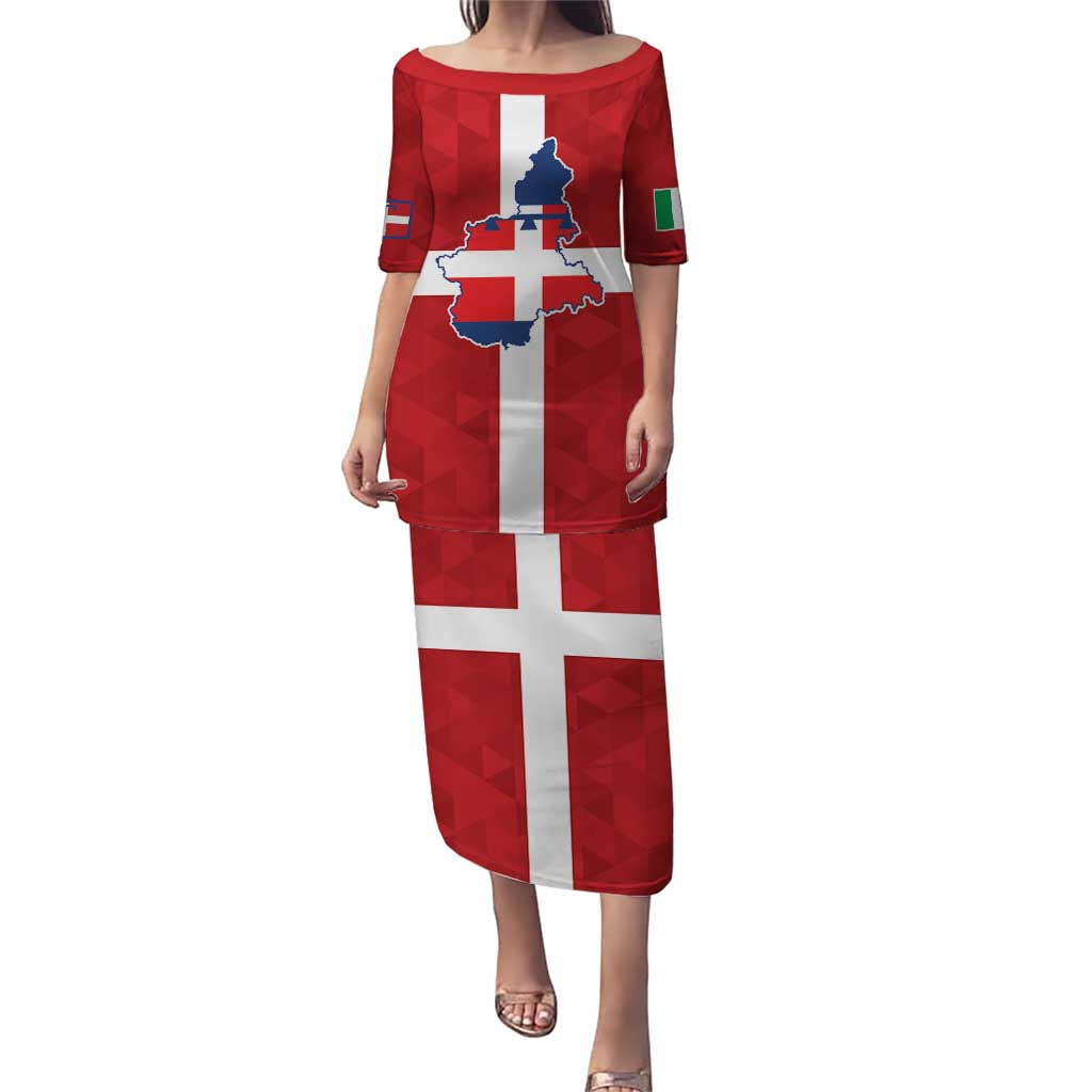 Personalized Italy Piedmont Puletasi Inspiration Flags Style