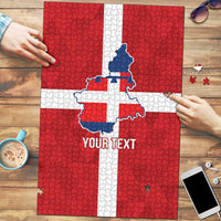 Personalized Italy Piedmont Puzzle Inspiration Flags Style - Wonder Print Shop