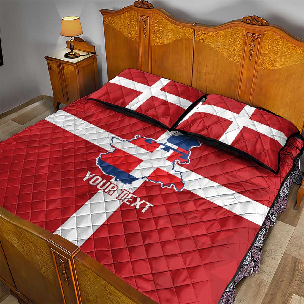 Personalized Italy Piedmont Quilt Bed Set Inspiration Flags Style