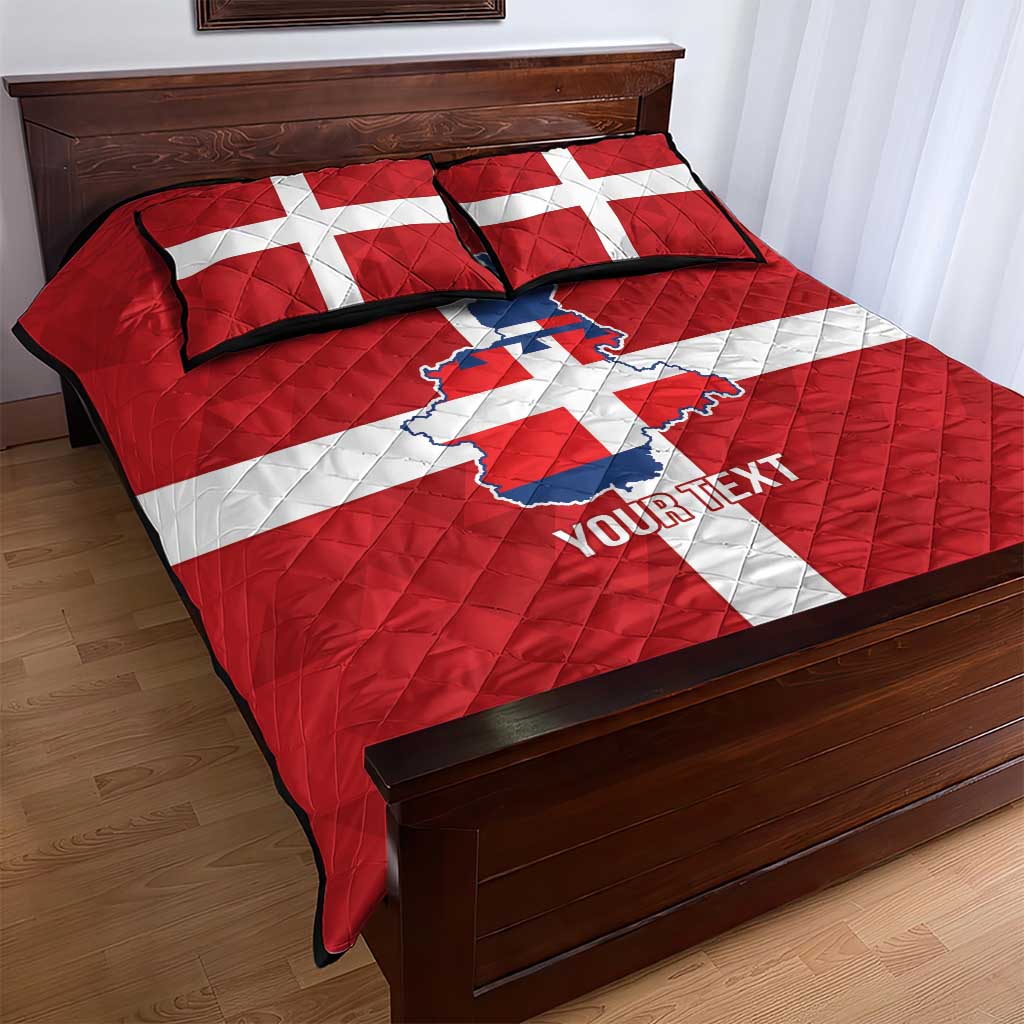 Personalized Italy Piedmont Quilt Bed Set Inspiration Flags Style