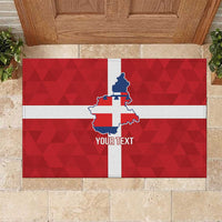 Personalized Italy Piedmont Rubber Doormat Inspiration Flags Style