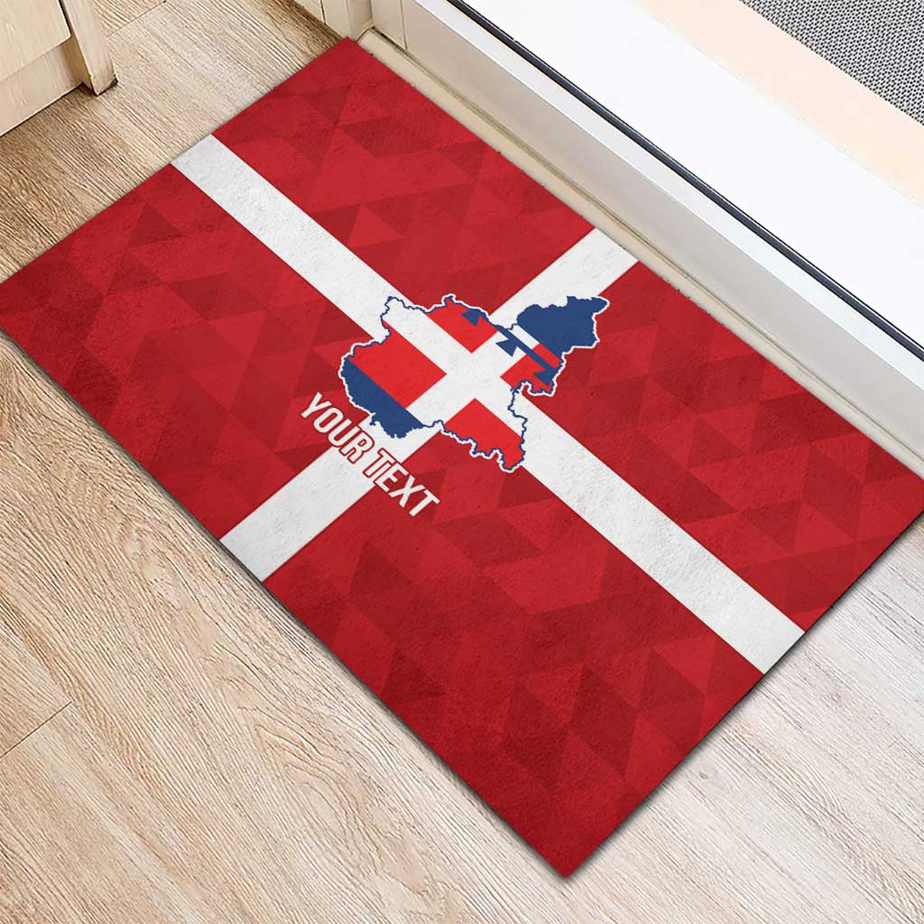 Personalized Italy Piedmont Rubber Doormat Inspiration Flags Style