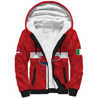Personalized Italy Piedmont Sherpa Hoodie Inspiration Flags Style