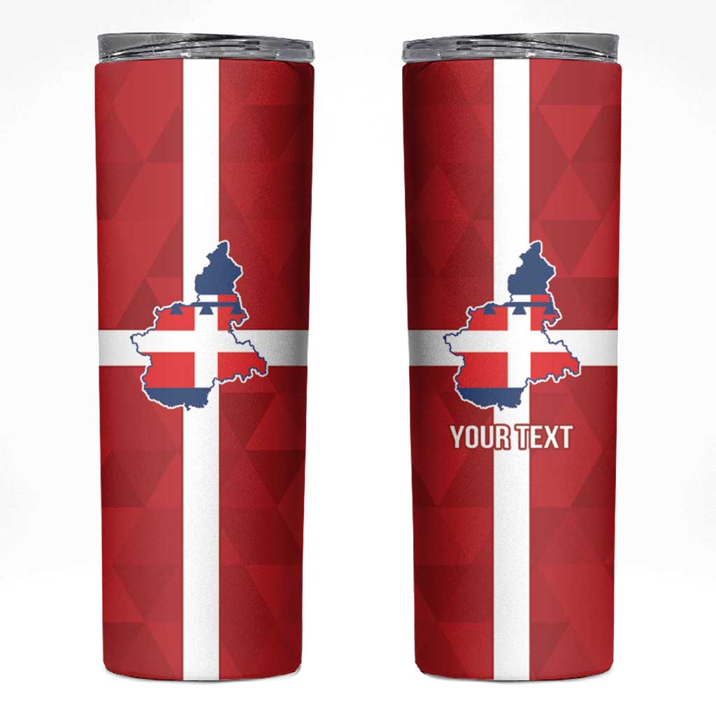Personalized Italy Piedmont Skinny Tumbler Inspiration Flags Style