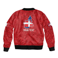 Personalized Italy Piedmont Sleeve Zip Bomber Jacket Inspiration Flags Style
