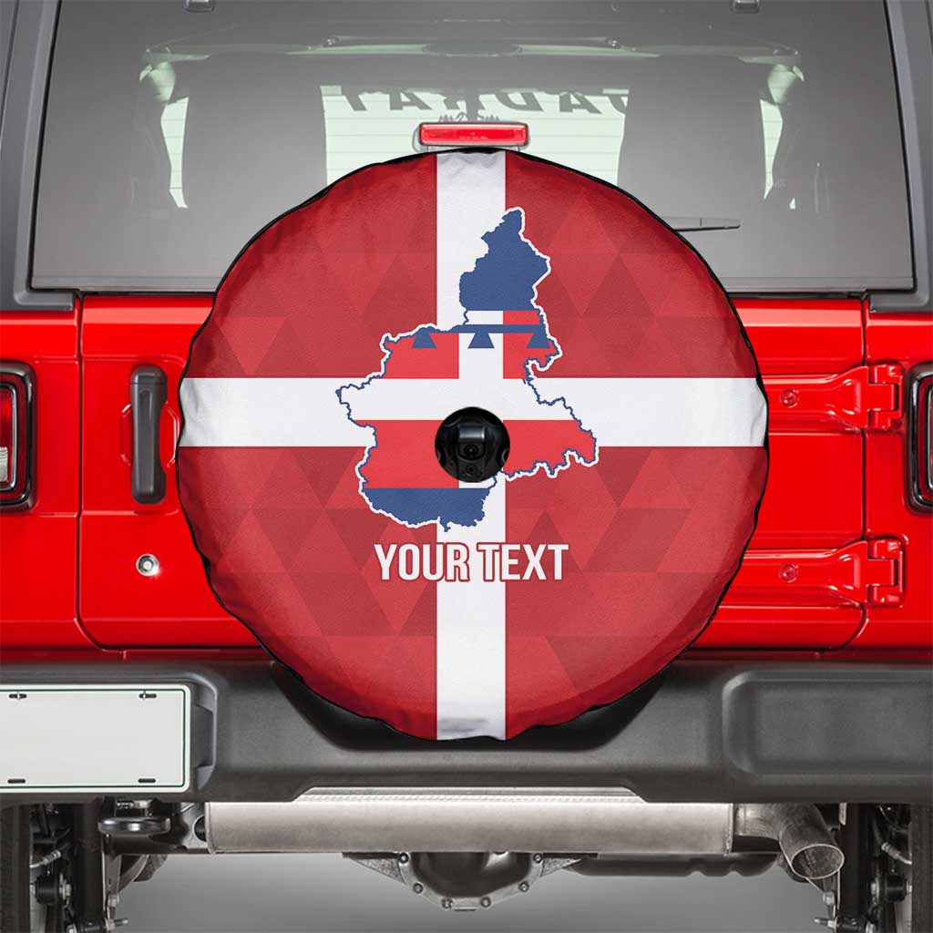 Personalized Italy Piedmont Spare Tire Cover Inspiration Flags Style