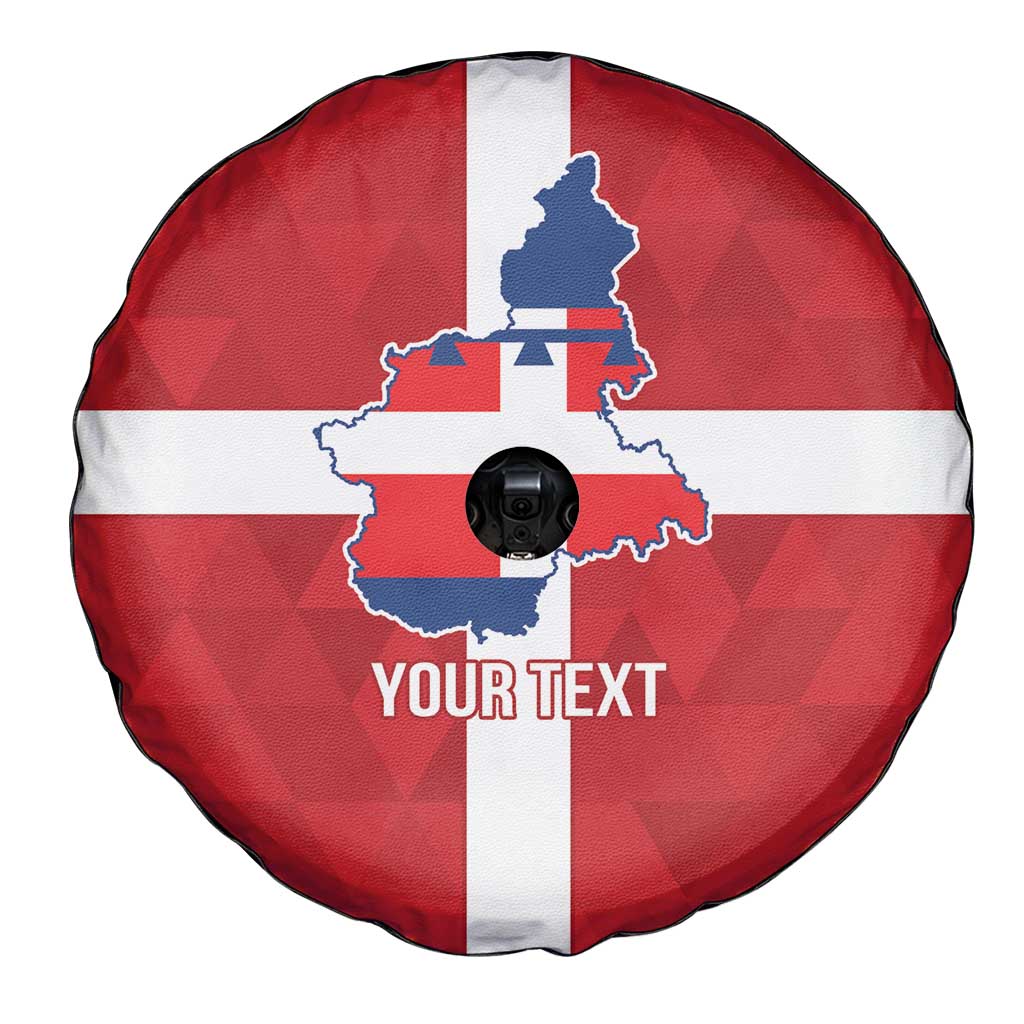 Personalized Italy Piedmont Spare Tire Cover Inspiration Flags Style