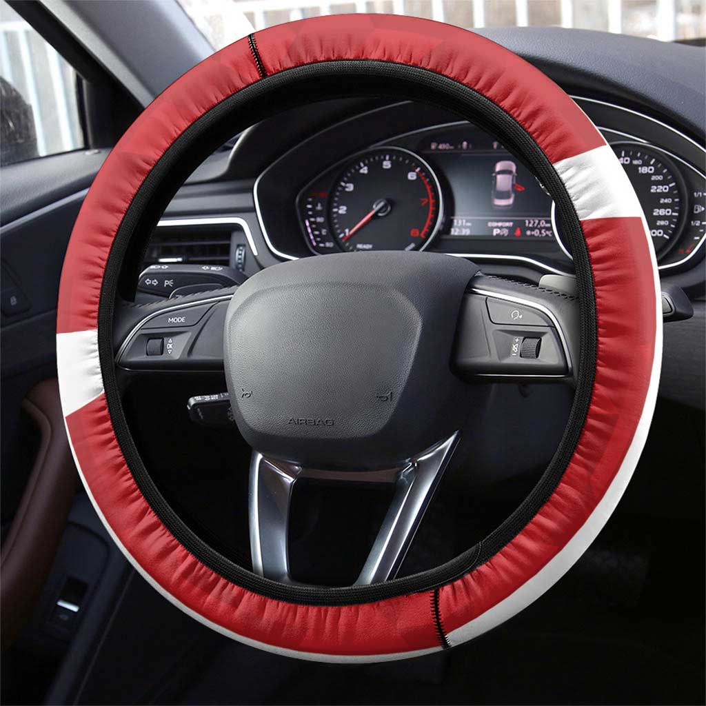 Italy Piedmont Steering Wheel Cover Inspiration Flags Style