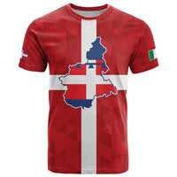 Personalized Italy Piedmont T Shirt Inspiration Flags Style
