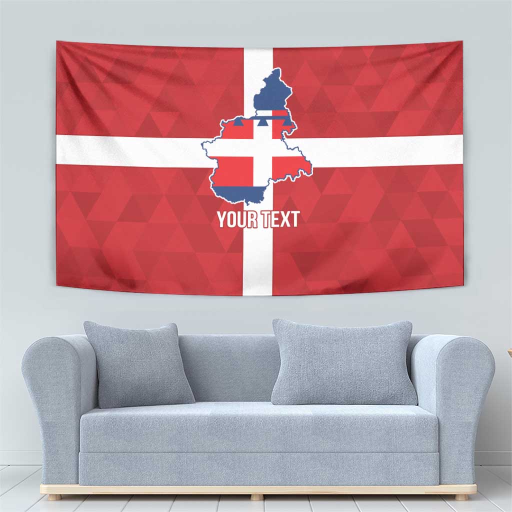 Personalized Italy Piedmont Tapestry Inspiration Flags Style