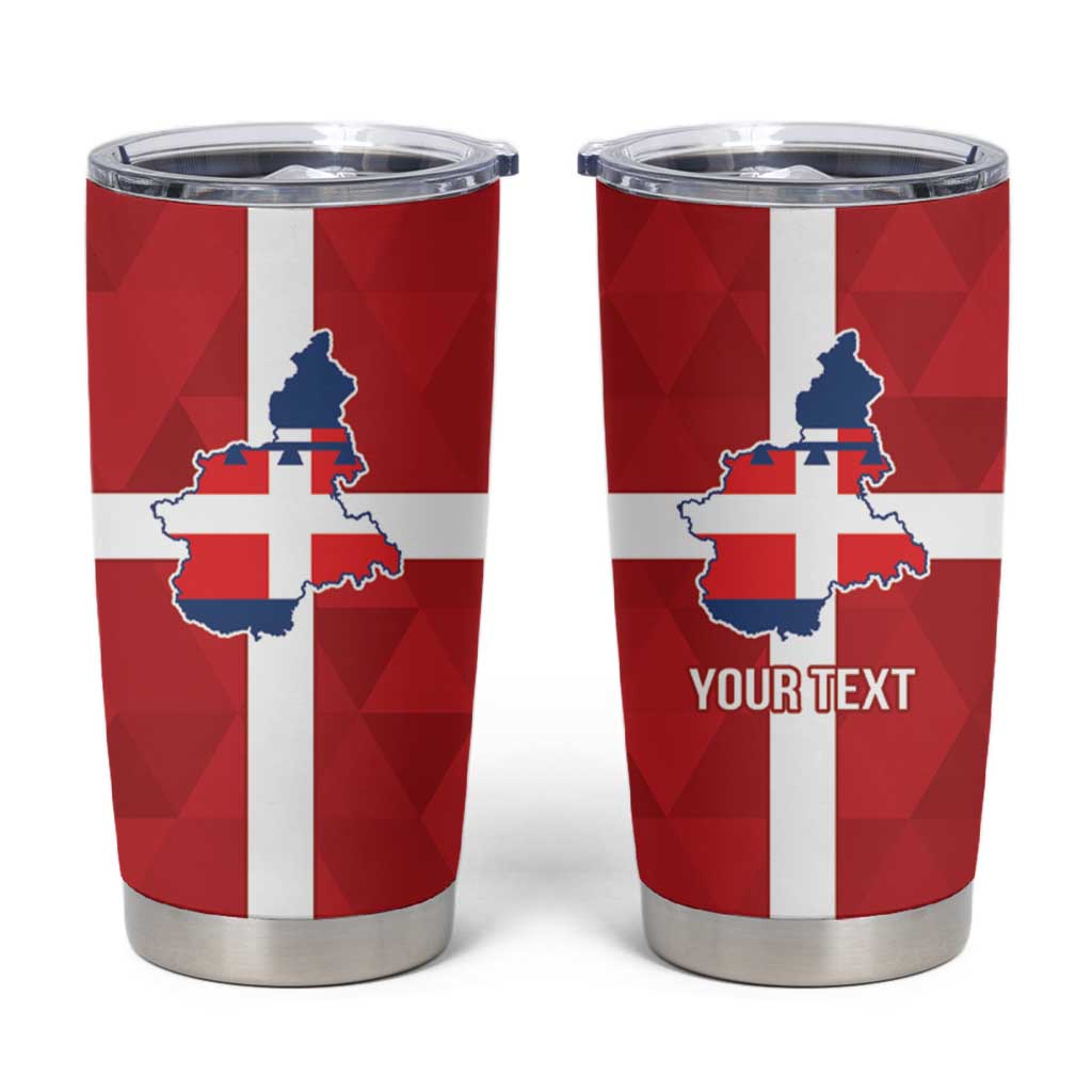 Personalized Italy Piedmont Tumbler Cup Inspiration Flags Style