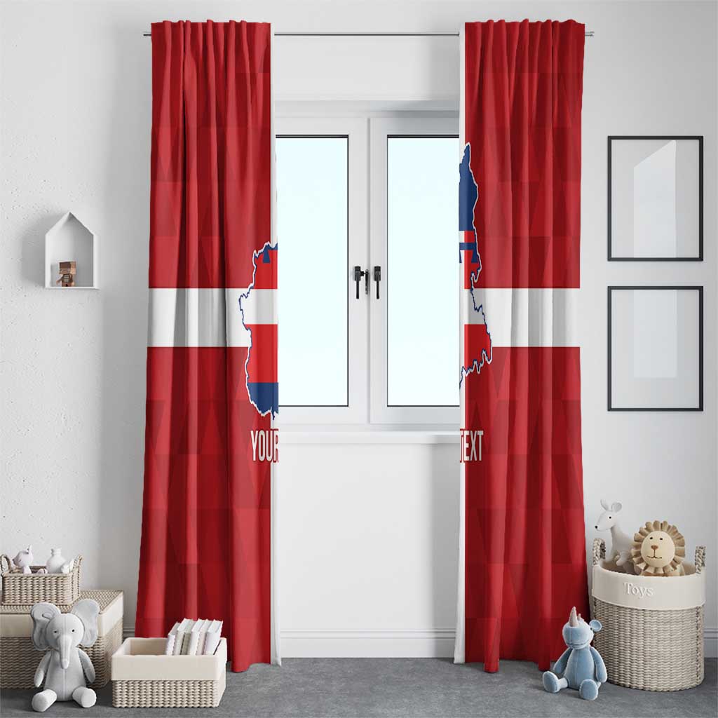 Personalized Italy Piedmont Window Curtain Inspiration Flags Style