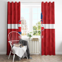 Personalized Italy Piedmont Window Curtain Inspiration Flags Style