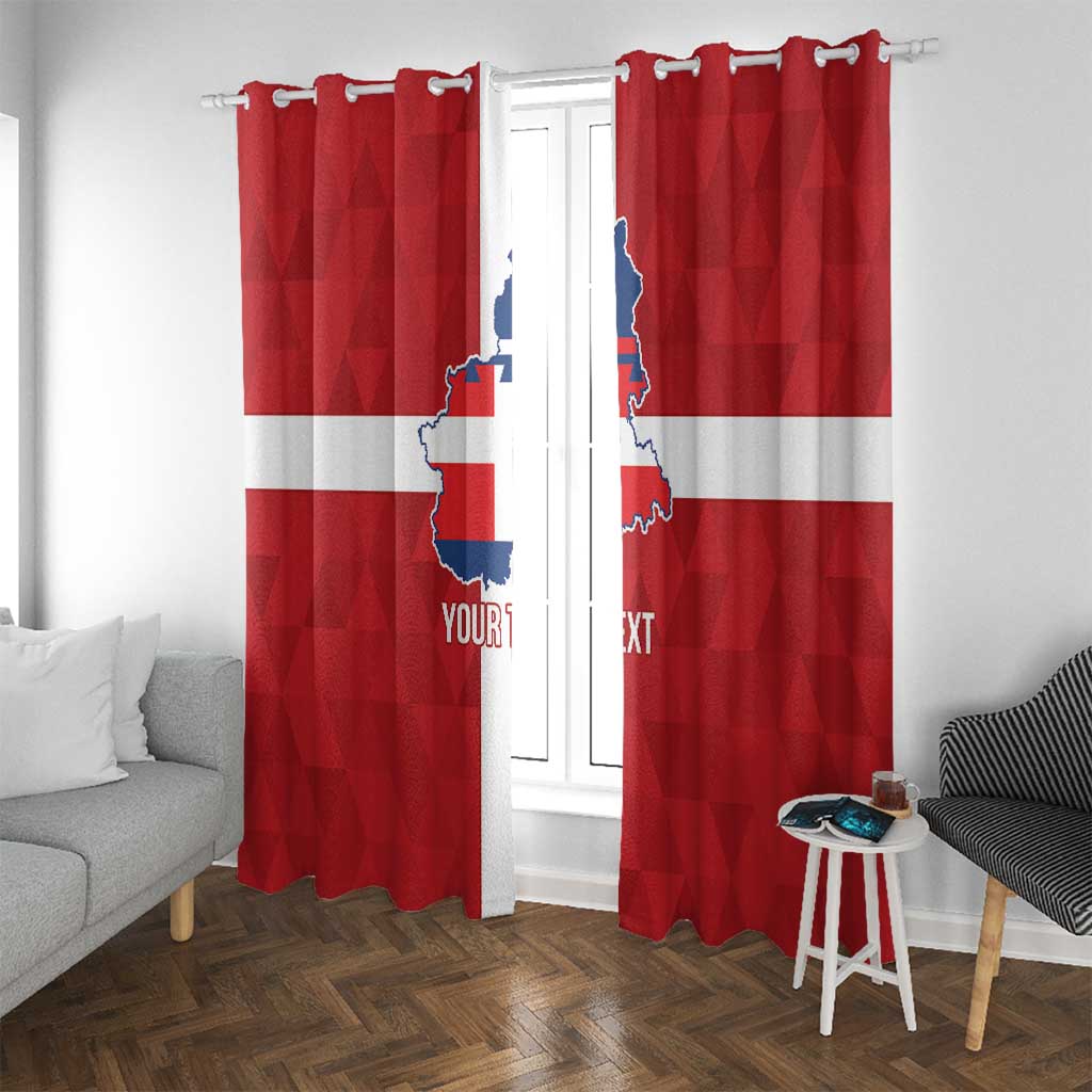 Personalized Italy Piedmont Window Curtain Inspiration Flags Style