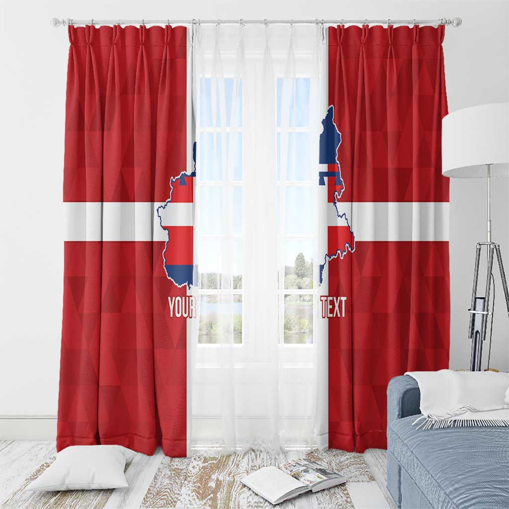 Personalized Italy Piedmont Window Curtain Inspiration Flags Style