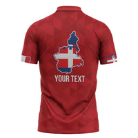 Personalized Italy Piedmont Zipper Polo Shirt Inspiration Flags Style - Wonder Print Shop