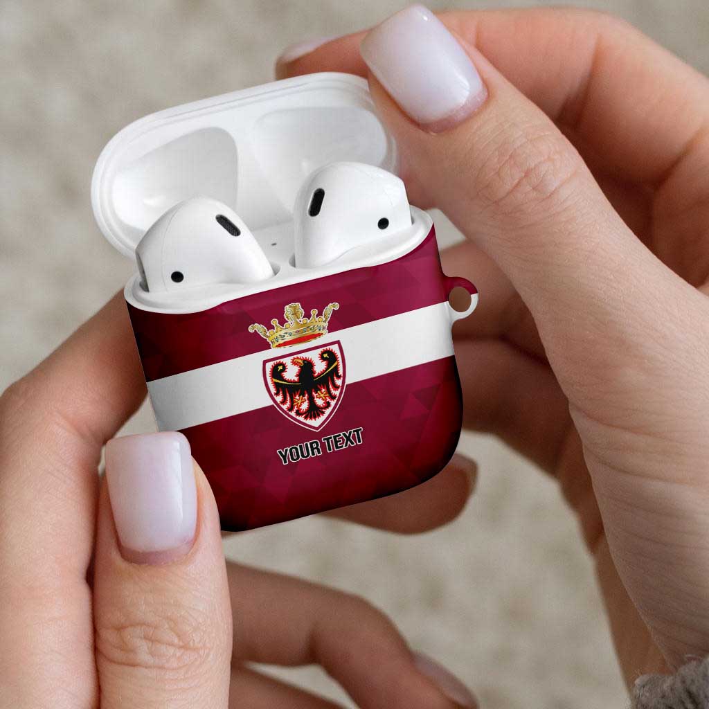 Personalized Italy Provincia Autonoma di Trento AirPods Case Inspiration Flags Style - Wonder Print Shop