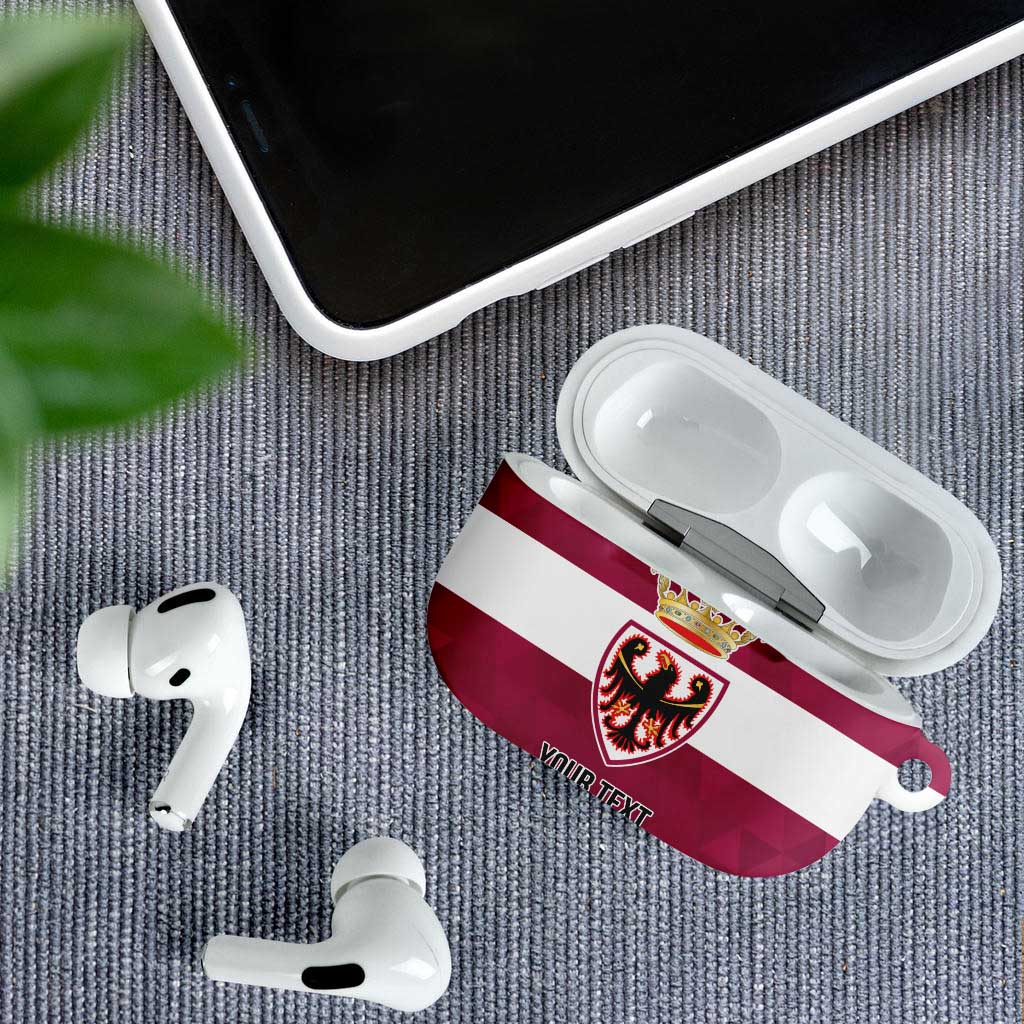 Personalized Italy Provincia Autonoma di Trento AirPods Case Inspiration Flags Style - Wonder Print Shop