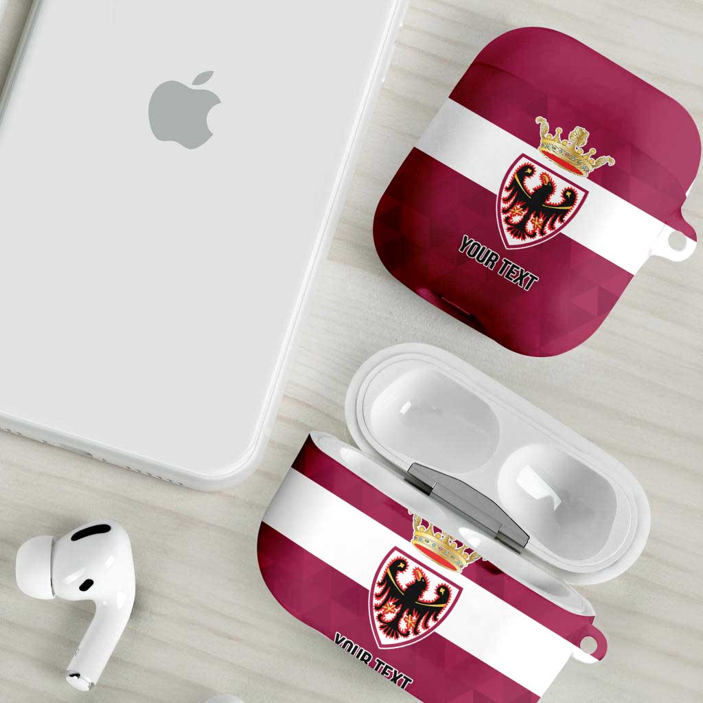 Personalized Italy Provincia Autonoma di Trento AirPods Case Inspiration Flags Style - Wonder Print Shop