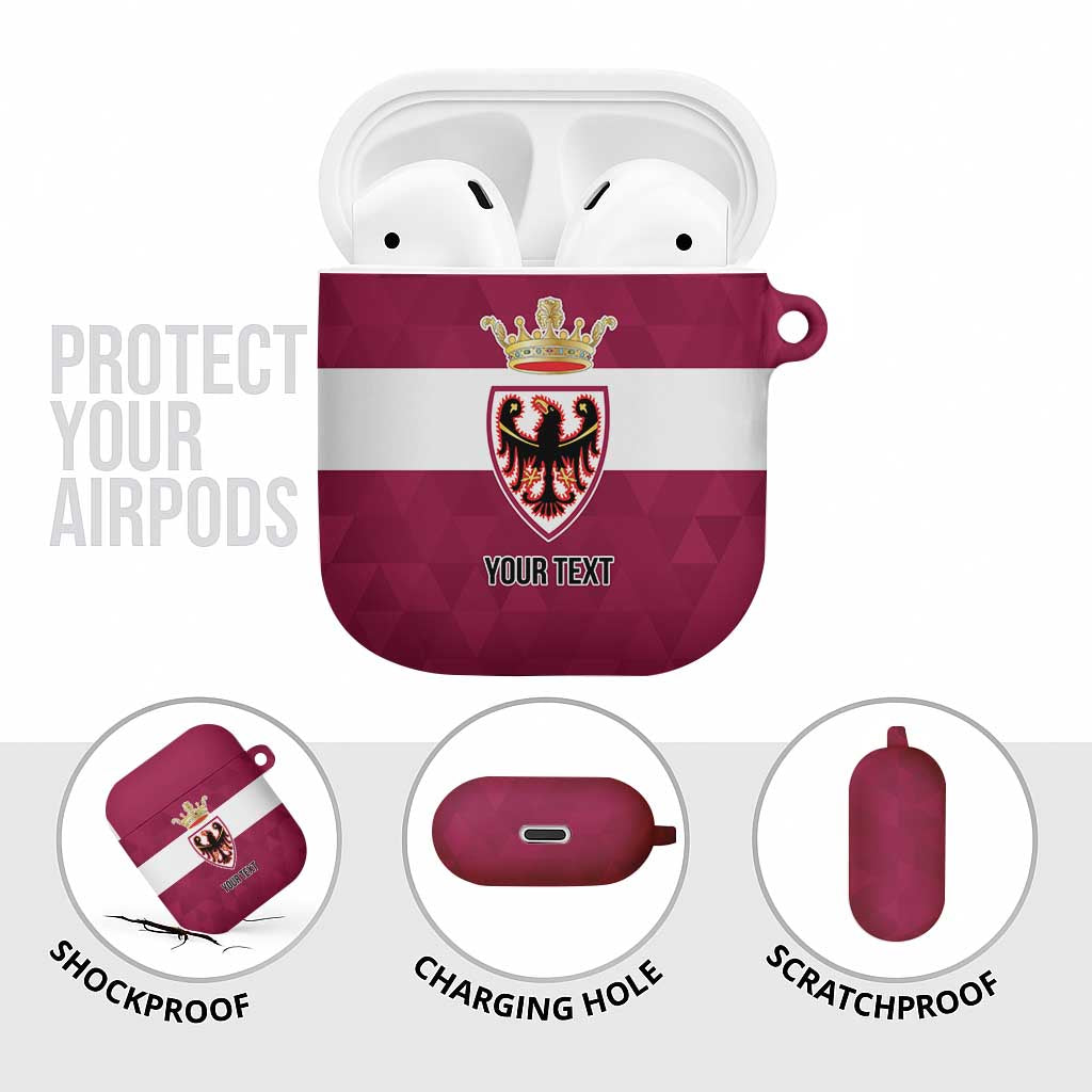 Personalized Italy Provincia Autonoma di Trento AirPods Case Inspiration Flags Style - Wonder Print Shop