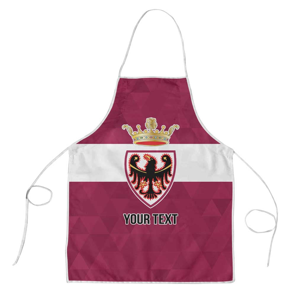 Personalized Italy Provincia Autonoma di Trento Apron Inspiration Flags Style - Wonder Print Shop