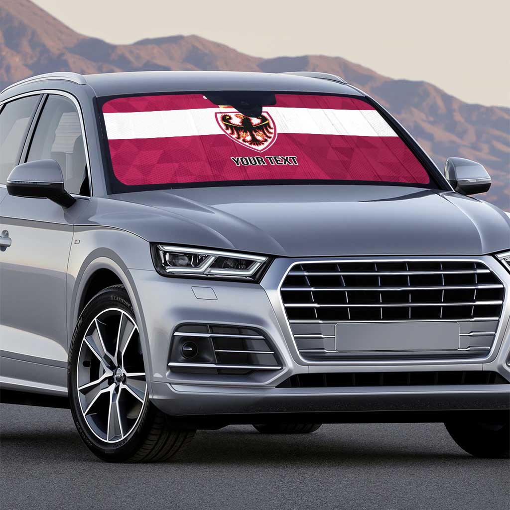 Personalized Italy Provincia Autonoma di Trento Auto Sun Shade Inspiration Flags Style - Wonder Print Shop