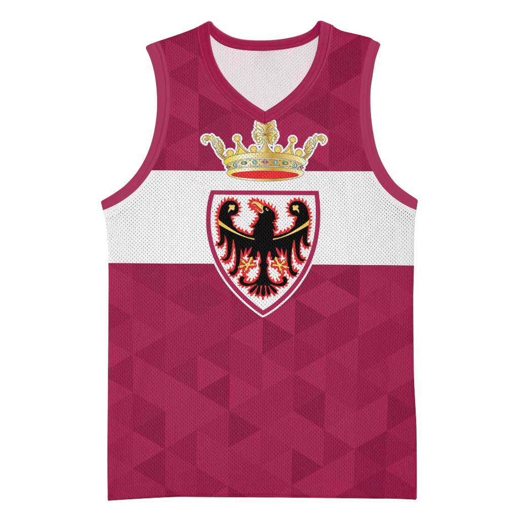 Personalized Italy Provincia Autonoma di Trento Basketball Jersey Inspiration Flags Style - Wonder Print Shop