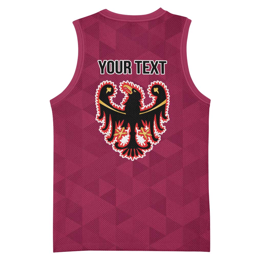 Personalized Italy Provincia Autonoma di Trento Basketball Jersey Inspiration Flags Style - Wonder Print Shop