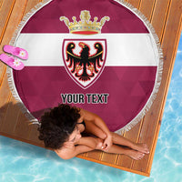 Personalized Italy Provincia Autonoma di Trento Beach Blanket Inspiration Flags Style