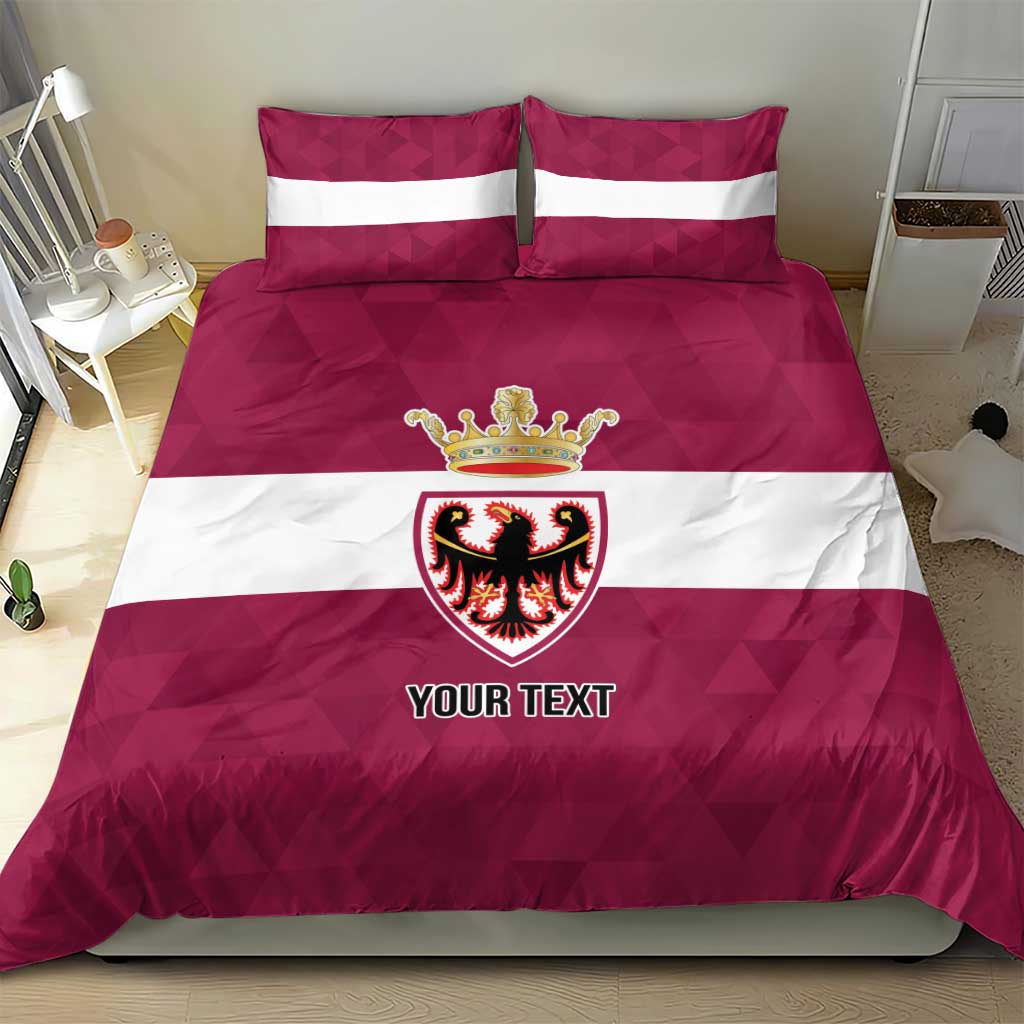 Personalized Italy Provincia Autonoma di Trento Bedding Set Inspiration Flags Style