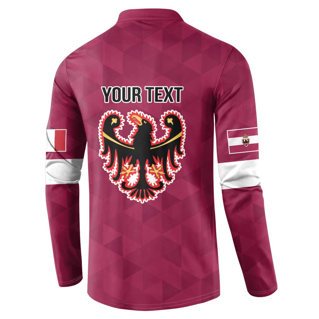 Personalized Italy Provincia Autonoma di Trento Button Sweatshirt Inspiration Flags Style