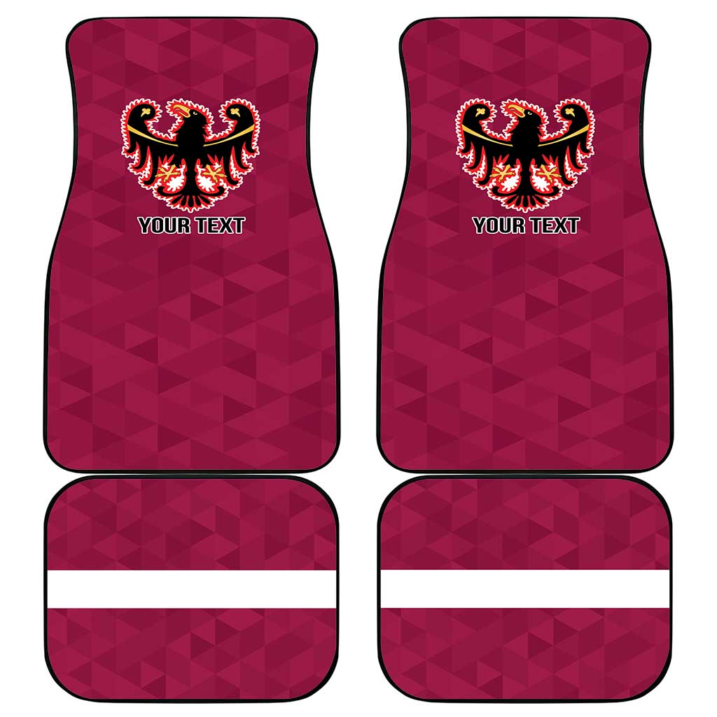 Personalized Italy Provincia Autonoma di Trento Car Mats Inspiration Flags Style