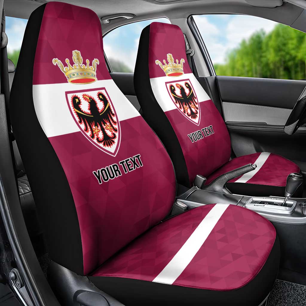 Personalized Italy Provincia Autonoma di Trento Car Seat Cover Inspiration Flags Style