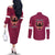 Personalized Italy Provincia Autonoma di Trento Couples Matching Off The Shoulder Long Sleeve Dress and Long Sleeve Button Shirt Inspiration Flags Style