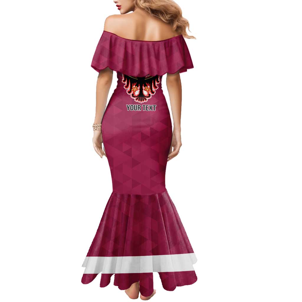 Personalized Italy Provincia Autonoma di Trento Family Matching Mermaid Dress and Hawaiian Shirt Inspiration Flags Style