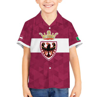 Personalized Italy Provincia Autonoma di Trento Family Matching Off Shoulder Maxi Dress and Hawaiian Shirt Inspiration Flags Style