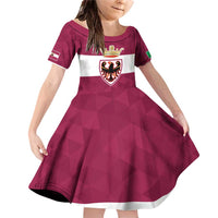 Personalized Italy Provincia Autonoma di Trento Family Matching Off Shoulder Short Dress and Hawaiian Shirt Inspiration Flags Style