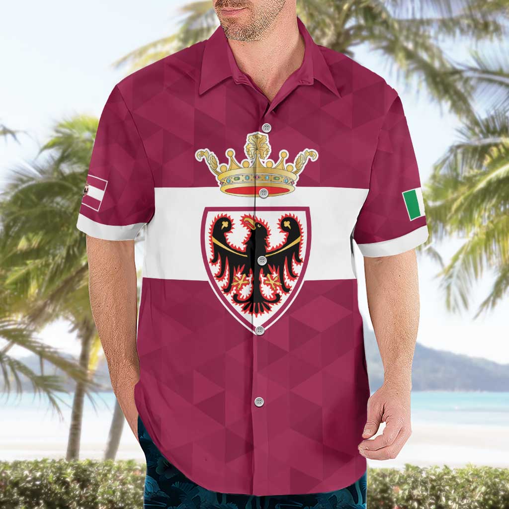 Personalized Italy Provincia Autonoma di Trento Hawaiian Shirt Inspiration Flags Style