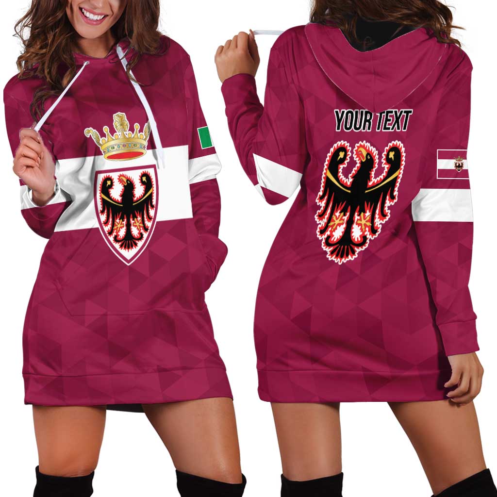 Personalized Italy Provincia Autonoma di Trento Hoodie Dress Inspiration Flags Style