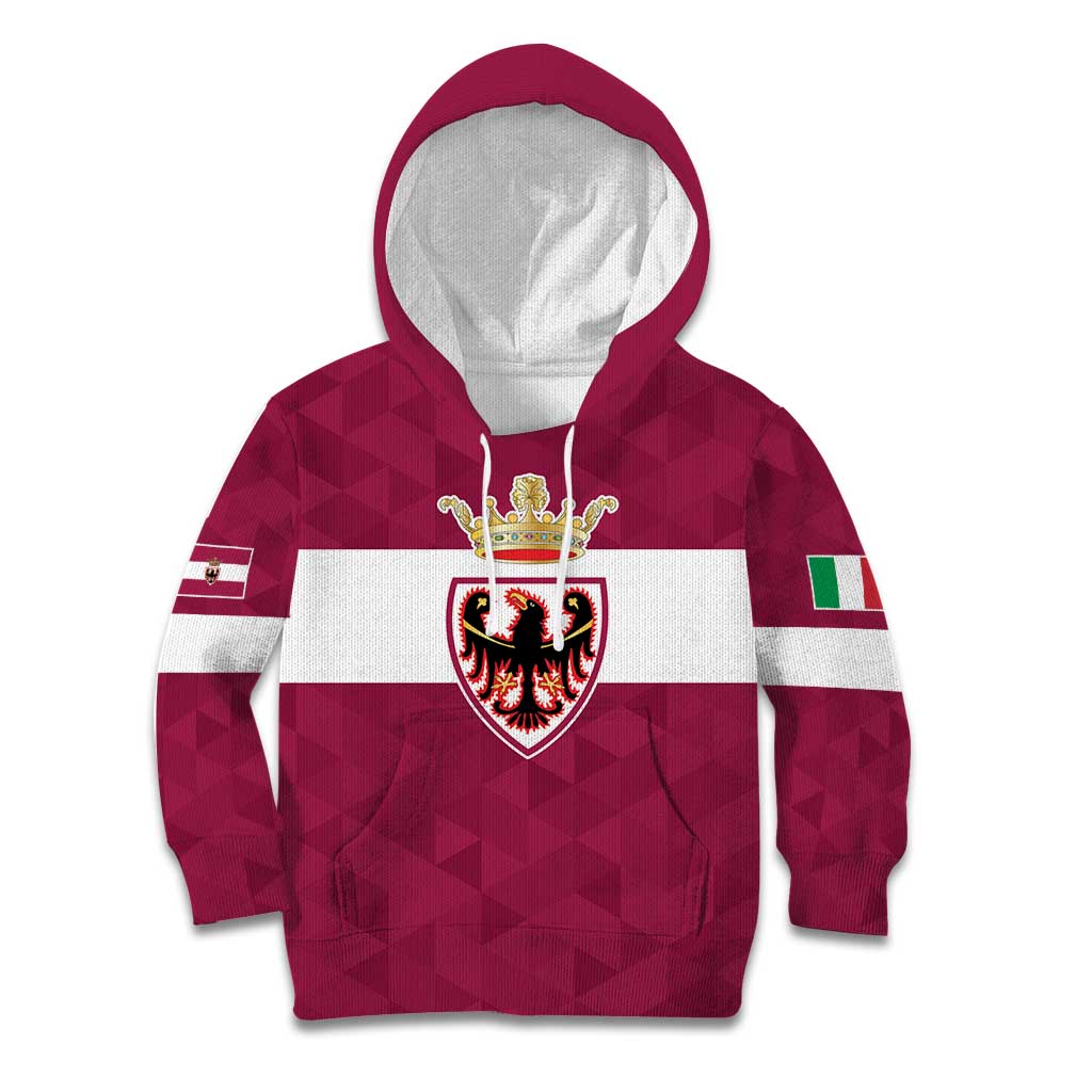 Personalized Italy Provincia Autonoma di Trento Kid Hoodie Inspiration Flags Style