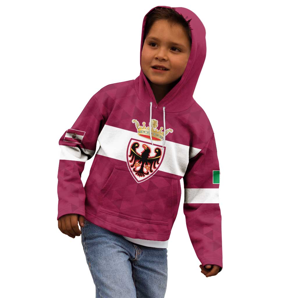 Personalized Italy Provincia Autonoma di Trento Kid Hoodie Inspiration Flags Style