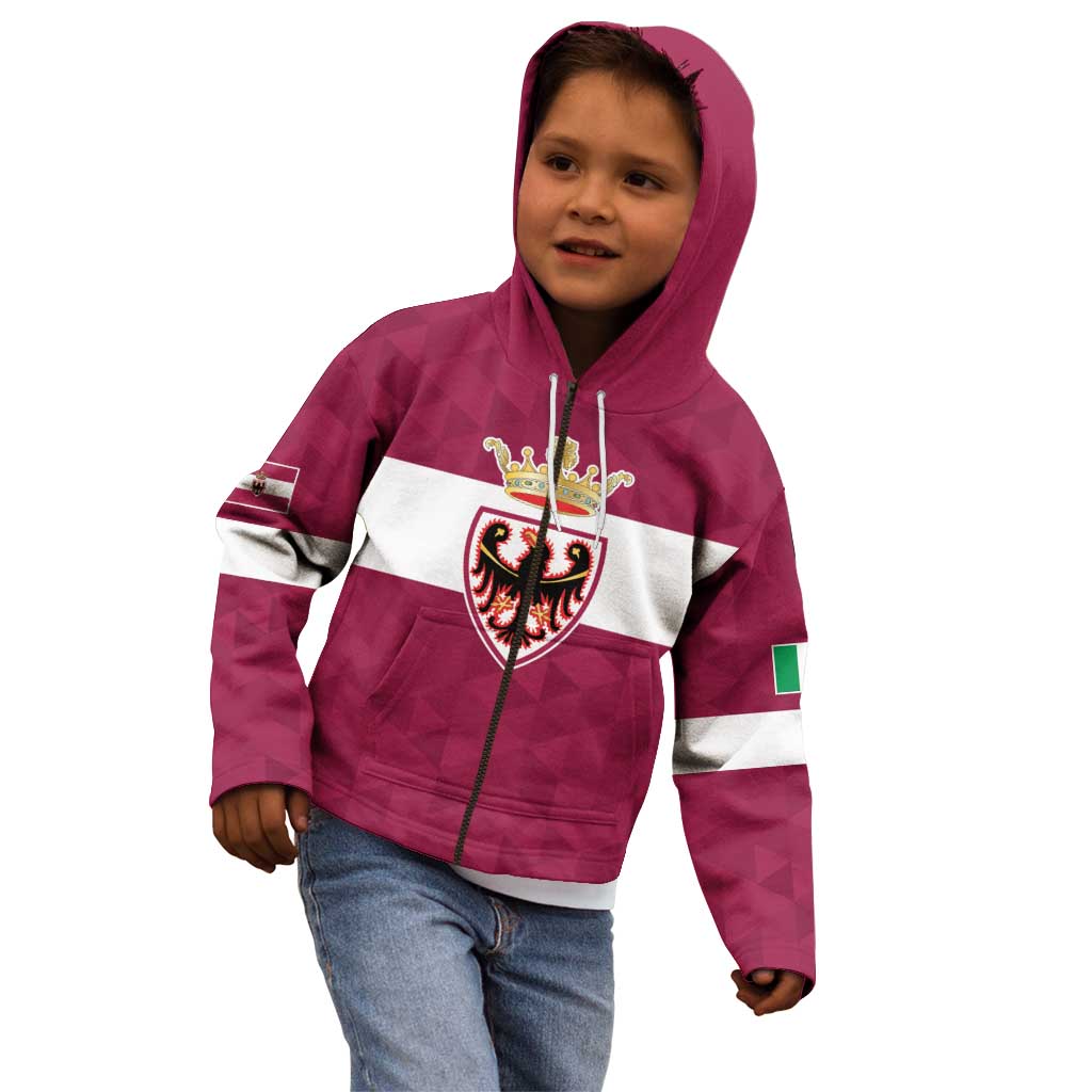 Personalized Italy Provincia Autonoma di Trento Kid Hoodie Inspiration Flags Style
