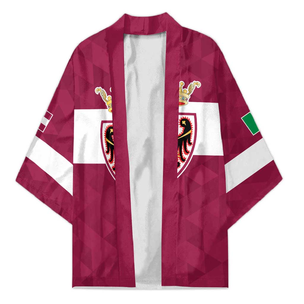 Personalized Italy Provincia Autonoma di Trento Kimono Inspiration Flags Style - Wonder Print Shop