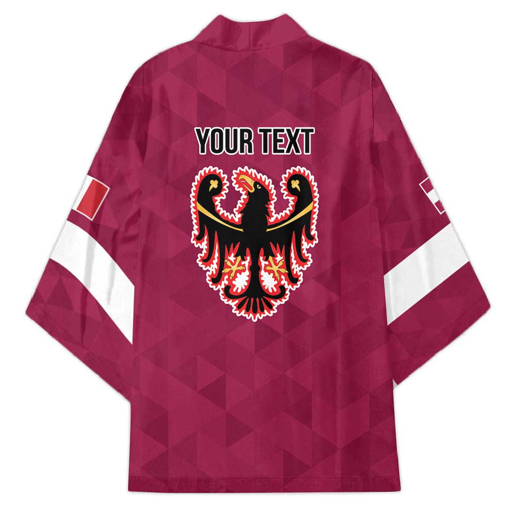 Personalized Italy Provincia Autonoma di Trento Kimono Inspiration Flags Style - Wonder Print Shop