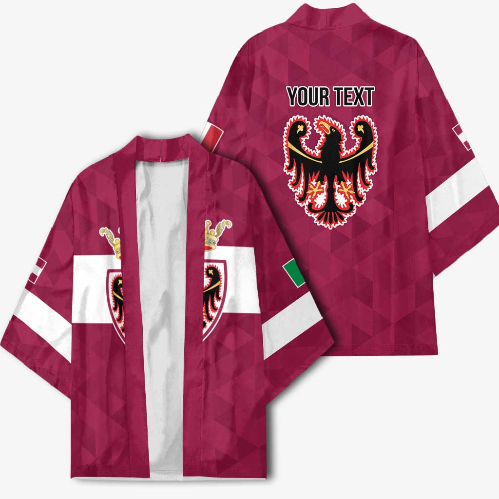 Personalized Italy Provincia Autonoma di Trento Kimono Inspiration Flags Style - Wonder Print Shop